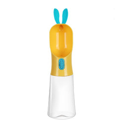 PAWS ASIA Suppliers Travel Portable Food Grade 2 In 1 Dog Water Bottle For Hiking And Walking
