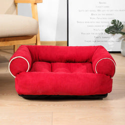 PAWS ASIA Suppliers Suede Eco Friendly Luxury Fluffy Washable Large Dog Bed Pet Sofa