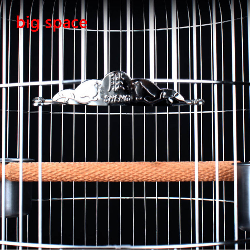 PAWS ASIA Manufacturers Stainless Steel Wire Luxury Round Decorative Hanging Small Bird Cage House