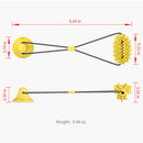 PAWS ASIA Factory Low Moq Teeth Cleaning Molar Interactive Improve IQ Pulling Suction Cup Dog Toy
