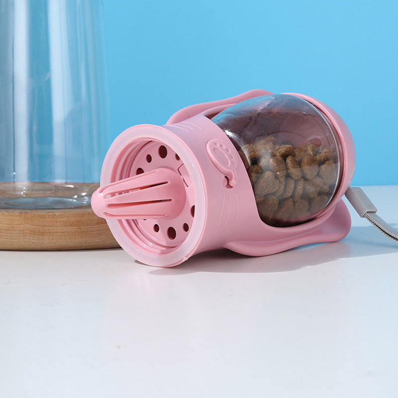 PAWS ASIA Suppliers New Travel Portable Leak Proof 2 in 1 Dog Water Bottle Drink Cup Dispenser for Pets