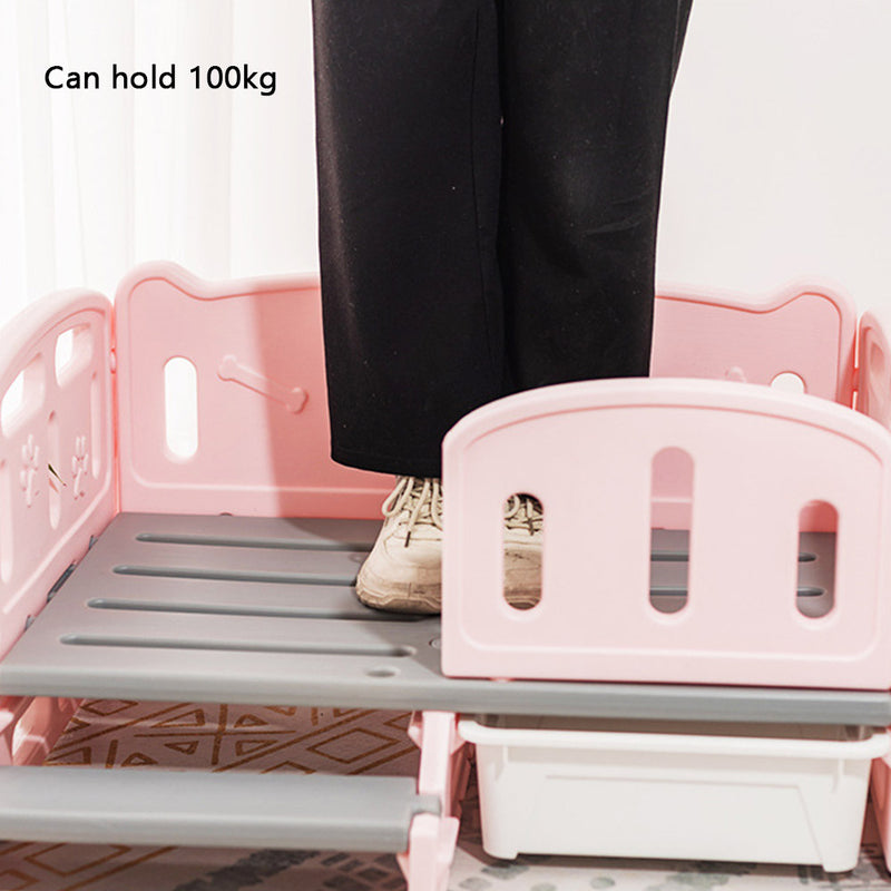 PAWS ASIA Wholesale Luxury Cute Waterproof Plastic Detachable Pet Sleeping Dog Bed With Stairs