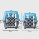 PAWS ASIA Factory Plastic Outdoor Cheap Giant Single Door Cat Dog Cage Carrier For Transport