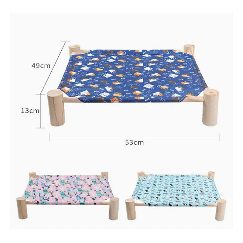 PAWS ASIA Factory Dropshipping Cheap Summer Cool Elevated Removable Bed For Dogs Cat