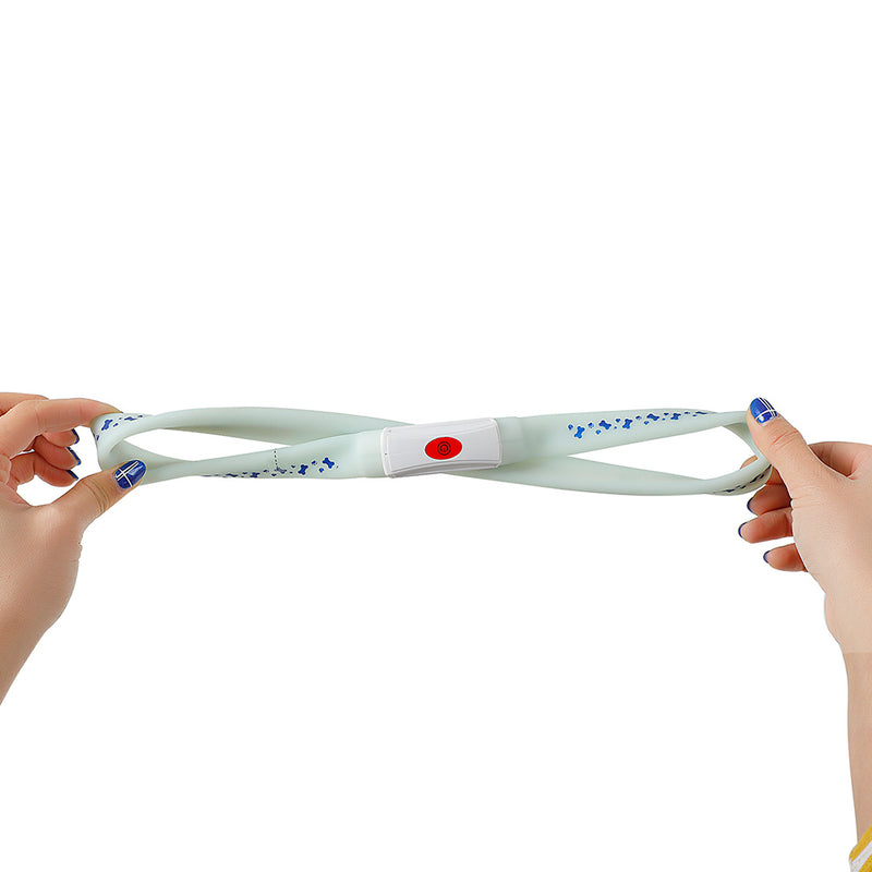 PAWS ASIA Manufacturer Custom Popular Luminous Secure Anti Lost Led Dog Collar Cat