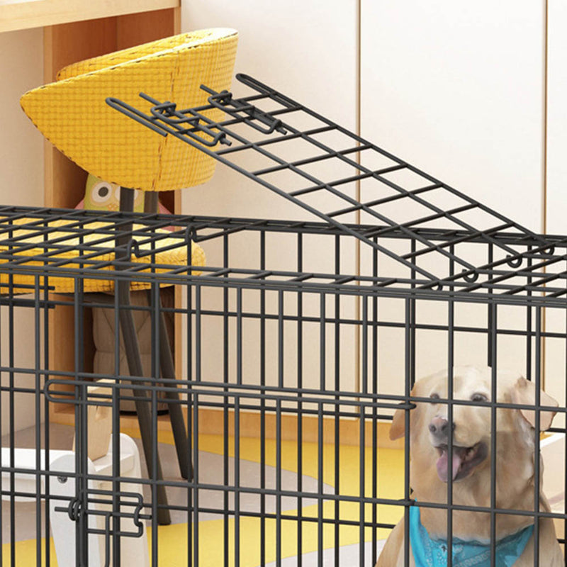 PAWS ASIA Wholesale Stackable Transport Large Steel Dog Cage Plastic Tray Chicken Rabbit House