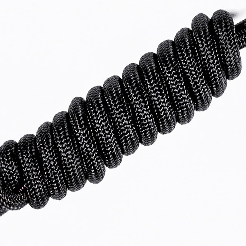 PAWS ASIA Wholesale Custom Black Nylon Rope Pet Training Tracking Long Dog Leash 10m 20m