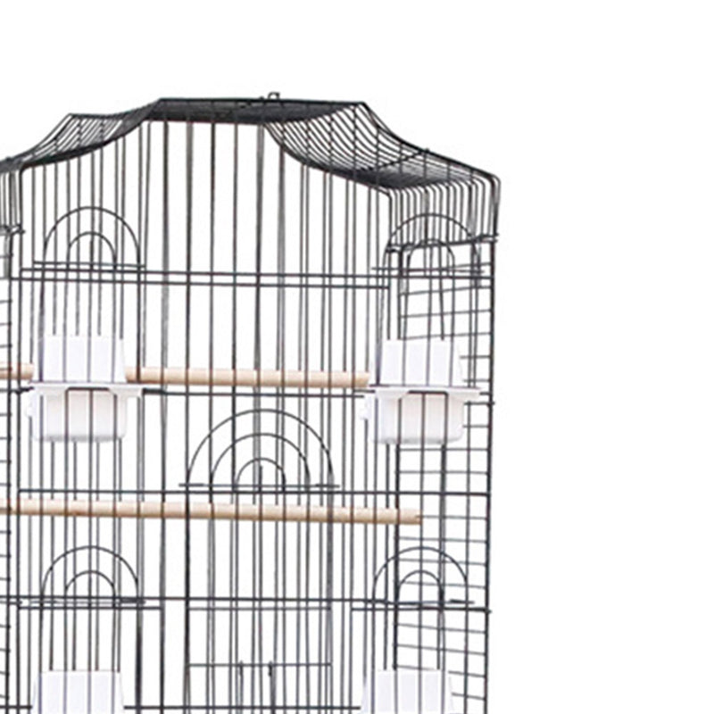 PAWS ASIA Suppliers Nest Animal Bird Cage Large With Wheels For Magpie parrot Canary