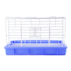 PAWS ASIA Wholesale Cheap Commercial Indoor Wire Mesh Farming Big Stackable Breeding Rabbit Cage