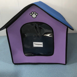 PAWS ASIA Wholesale Large Outdoor Portable Travel Waterproof Foldable Removable Dog House Bed