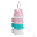 PAWS ASIA Manufacturers BPA Free Cute Portable Multi Use 3 Layers Pet Water Bottle Snack Storage