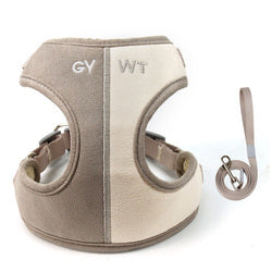 PAWS ASIA Amazon New Hot Sale Luxury Premium Embroidered Pet Harness Leash For Small Dog Cat9