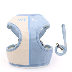 PAWS ASIA Amazon New Hot Sale Luxury Premium Embroidered Pet Harness Leash For Small Dog Cat8