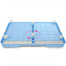 PAWS ASIA Suppliers Wholesale Luxury Outside 3 Layer Big Size Breeding Condo Cage Cat House With Tray Hammock Bowl Toy