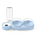PAWS ASIA Wholesale Eco Friendly Plastic Modern Three Dog Bowl Cat Automatic Water Feeding