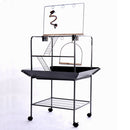 PAWS ASIA Manufacturers New Tease Pet Parrot Stand Frame Large Open Bird Cage With Wheel