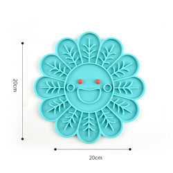 PAWS ASIA Suppliers Silicone Slow Feeder Bath Distraction Dog Lick Pad  Funny Distraction Grooming Mat