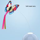 PAWS ASIA Supplier Hot Selling Electronic Automatic Interactive Pet Playing Cute Butterfly Cat Toy