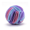 PAWS ASIA Suppliers Felt Durable Chewy Interactive Hide And Seek Plush Pet Treat Puzzle Dog Sniff Toy Ball