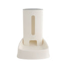 PAWS ASIA Wholesale New Large Automatic Plastic Double Storable Dog Food And Water Bowl 3.8L