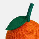 PAWS ASIA Ebay Pop High Quality Hand Made Sisal Cute Orange Shape Cat Scratch Toy Ball