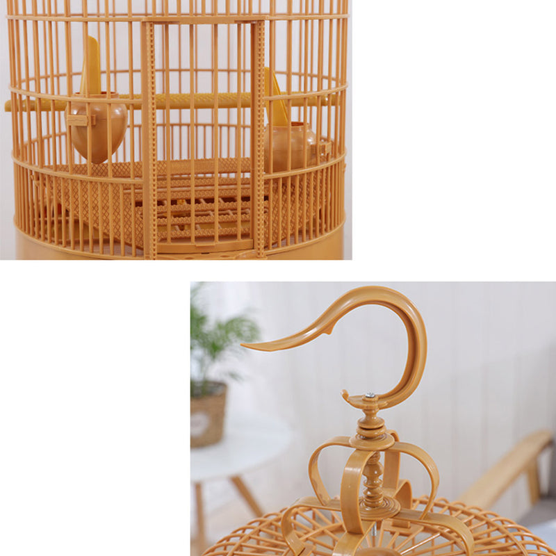 PAWS ASIA China Suppliers Round Breeding Canary Bird Cage With Side Door Aviary Budgie