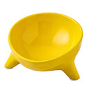 PAWS ASIA Suppliers Three legged Elevated Ceramic Tilted Kawaii Cervical Feeder Cooling Dog Bowl Cat