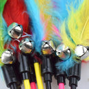 PAWS ASIA Suppliers Plastic Fancy Hot Stylish Indestructable Feather Toy Cat With Bell