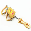 PAWS ASIA Suppliers Cute Embroidered Adjustable Pet Cat Dog Backpack Harness And Leash