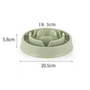 PAWS ASIA Supplier Plastic Travel Portable Blue No Spill Slow Feeder Food Eating Large Dog Bowl