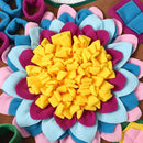 PAWS ASIA Wholesale Foldable Non Slip Pet Feeding Nosework Treats Mat Dog Sniffing Mat Puppy Training