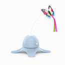 PAWS ASIA Supplier Hot Selling Electronic Automatic Interactive Pet Playing Cute Butterfly Cat Toy