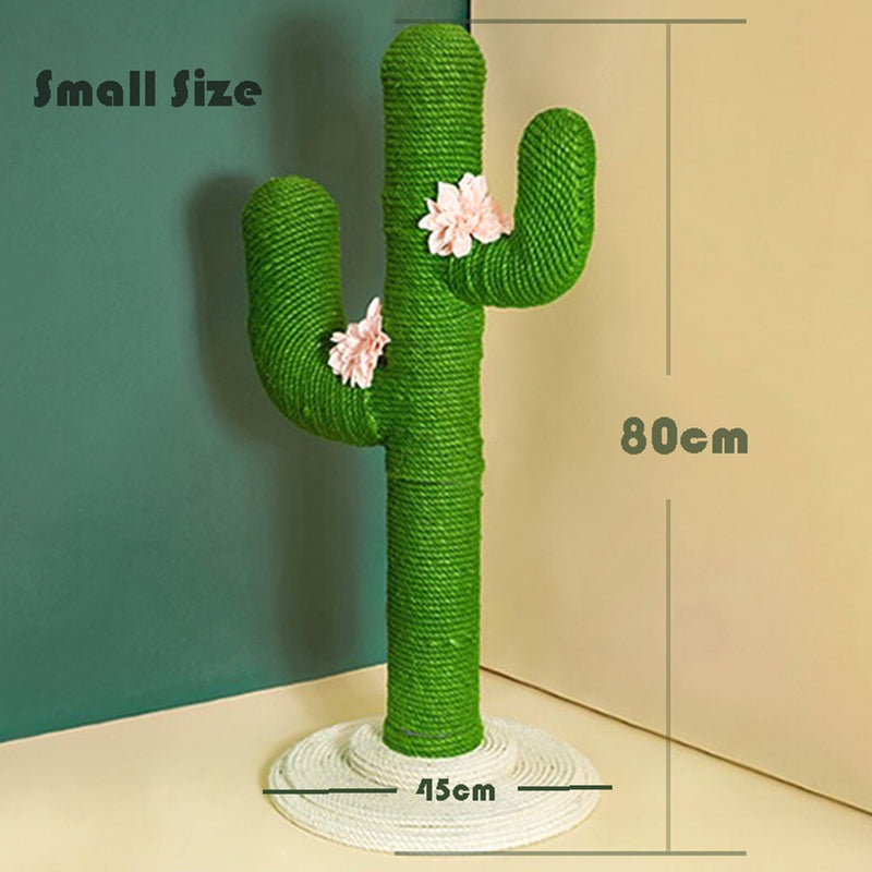 PAWS ASIA Manufacturers Cactus Climbing Frame Sisal Tall Bounce Training Cat Playing Toys