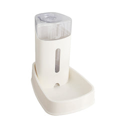 PAWS ASIA Wholesale New Large Automatic Plastic Double Storable Dog Food And Water Bowl 3.8L