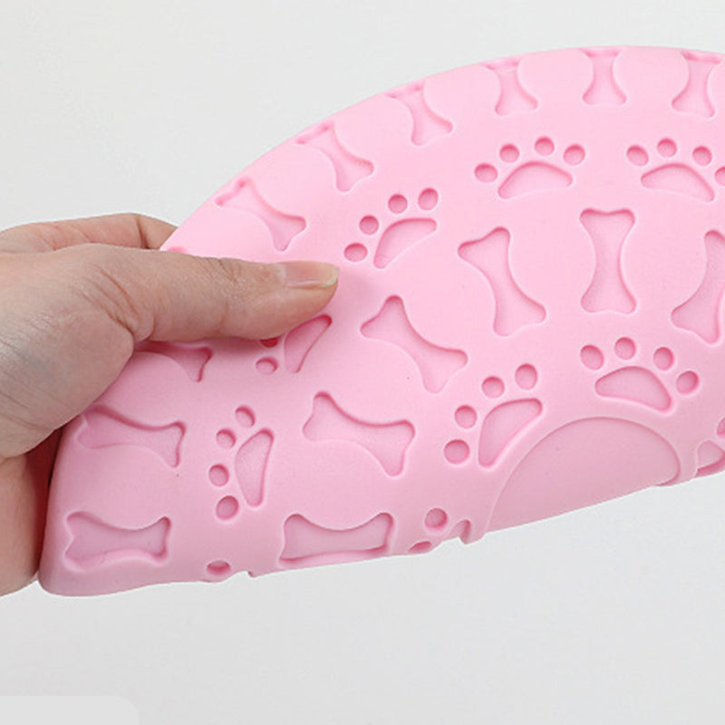 PAWS ASIA Supplier TPR Multifunctional Training Feeding Interactive Activity Dog Toys Flying Disk