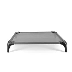 PAWS ASIA Factory Steel Framed Outdoor Travel Anti Slip Washable Elevated Camp Cooling Dog Bed Pet Cot