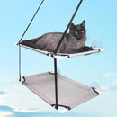 PAWS ASIA Amazon Best Sell Summer Washable 2 Layer Comfy Wall Hanging Window Cat Bed Hammock4