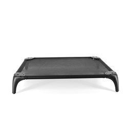 PAWS ASIA Factory Steel Framed Outdoor Travel Anti Slip Washable Elevated Camp Cooling Dog Bed Pet Cot