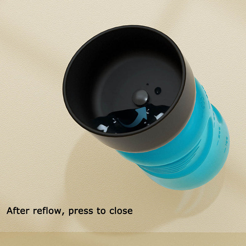 PAWS ASIA Suppliers Pet Travel Foldable Portable Feeding Dog Water Bottle Drink 600ml 500ml