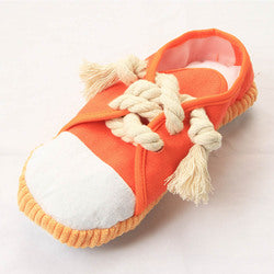 PAWS ASIA Factory Wholesale Cheap Durable Pet Interactive Puppy Teeth Chew Funny Shoes Dog Toys