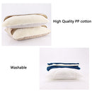 PAWS ASIA Wholesale New Washable Anti Anxiety Plush Large Cute Cat Dog Bed With Blanket Cover