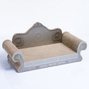 PAWS ASIA Wholesale Eco Friendly Corrugated Cardboard Latest Cute Large Sofa Cat Scratcher Toy