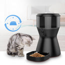 PAWS ASIA Suppliers ABS Smart Wifi Timer 4L Automatic Slow Pet Feeder With Camera Voice Interaction Dog Cat