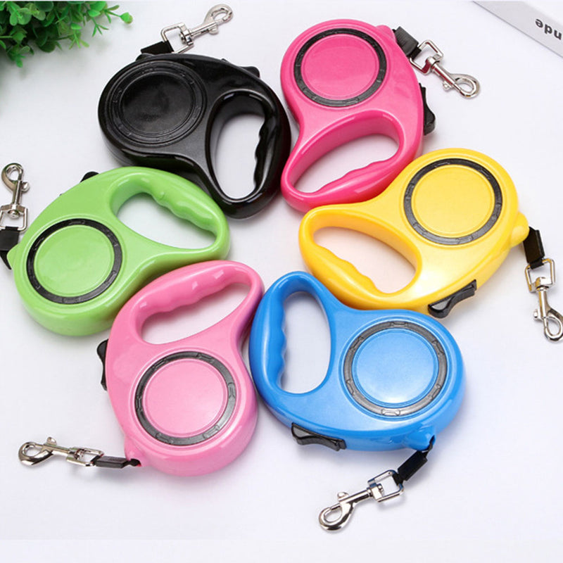 PAWS ASIA Factory Custom Plastic Chew Proof Retractable Nylon Strong Walking Dog Leash