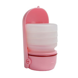 PAWS ASIA China Suppliers Dropshipping Convenient Foldable Portable Small  Pet Feeder For Drinking