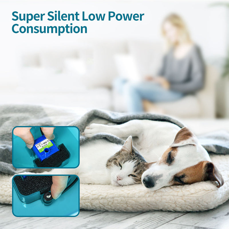PAWS ASIA Wholesale New Cute Pet Automatic Feeder Dog Cat Water Dispenser 2L