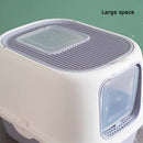 PAWS ASIA Wholesale Custom Plastic Big Leak Proof Top Entry Drawer Cat Litter Box With Shovel
