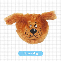 PAWS ASIA Wholesale Soft Plush Moving Chew Teeth Cleaning Activity Automatic Electric Pet Toy Squeak Monster