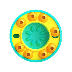 PAWS ASIA Manufacturers Multifunctional Food Dispenser Durable Slow Feeding Puzzle Training Treat Dog Toys
