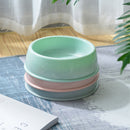 PAWS ASIA Lazada Best Selling Portable Cute Travel Round Feeding Drinking Eco Friendly Plastic Dog Bowls